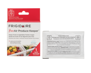 Frigidaire PureAir Produce Keeper Refill: Extend Freshness, Reduce Waste, 6-Month Supply