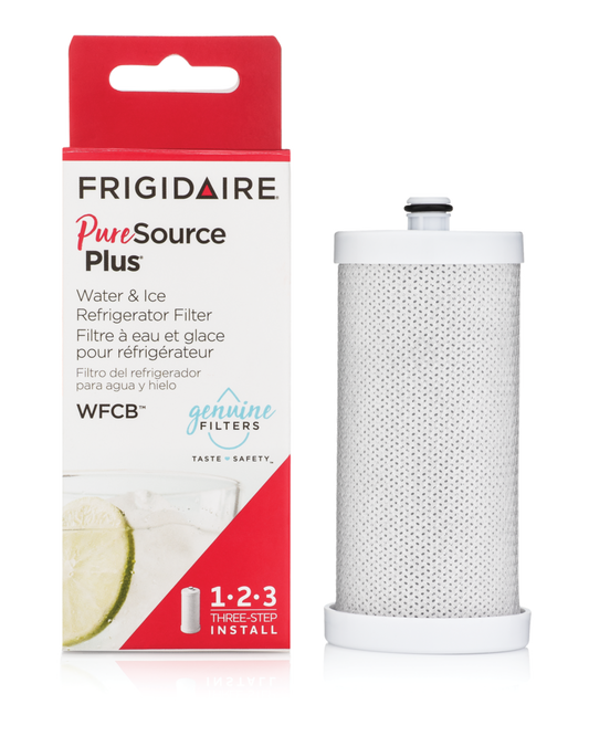 Frigidaire PureSource Plus Refrigerator Water Filter, Clean Crisp Water & Ice