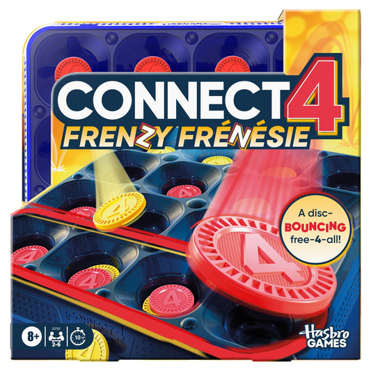 Fast-Paced Connect 4 Frenzy Game: Ultimate Strategic Disc-Dropping Family Fun
