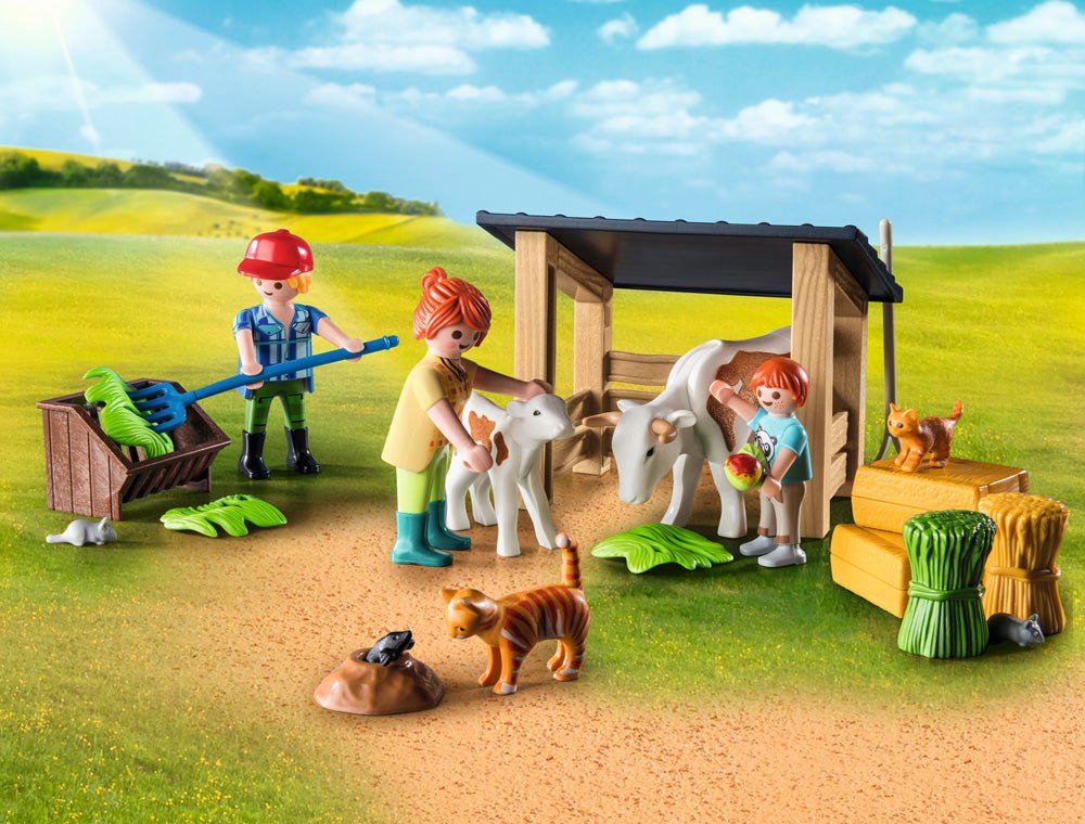 Playmobil Farmhouse with Outdoor Area & Animals Playset for Kids