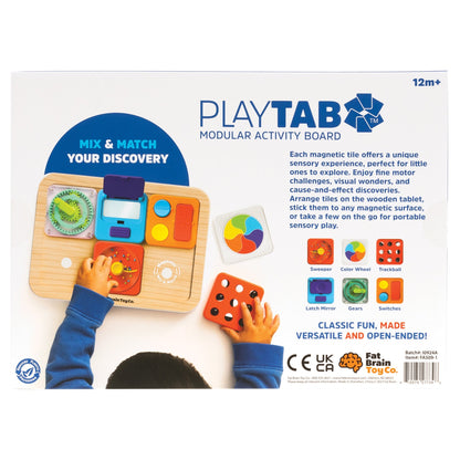 Fat Brain PlayTab Essentials Set: Innovative Sensory Building Toys for Creative Kids