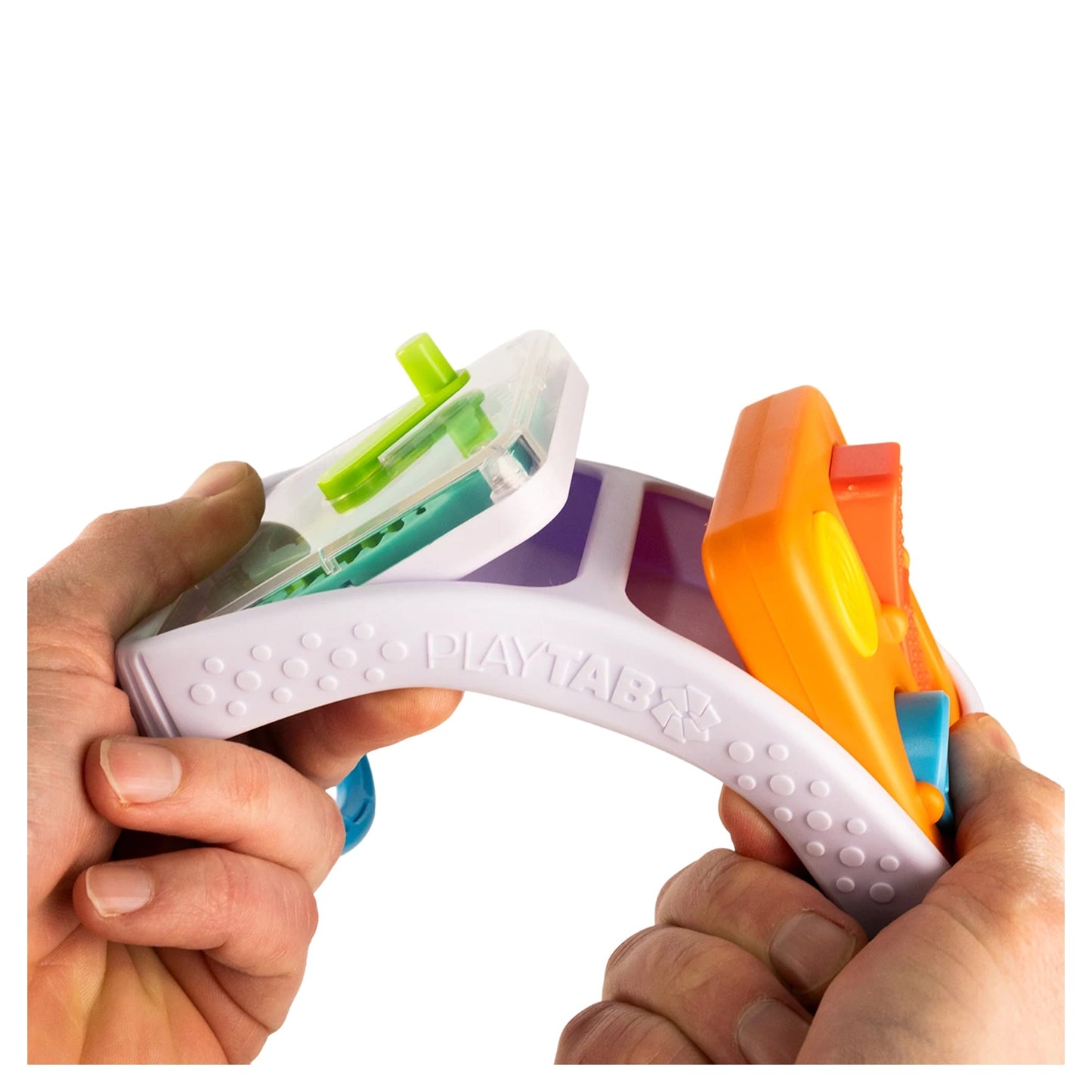 Fat Brain PlayTab GO Portable Sensory Fidget Toy for Toddlers & Kids