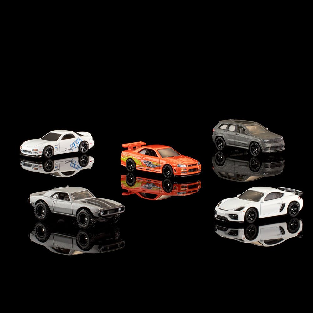 Hot Wheels Premium Fast & Furious 1:64 Die-Cast Car Collection with Real Riders