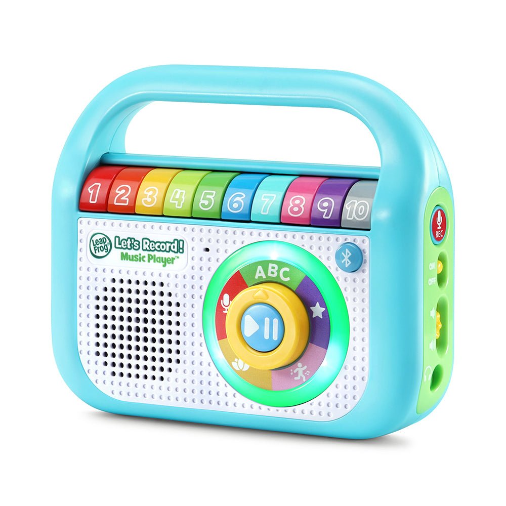 LeapFrog Let's Record! Interactive Music Player with Voice Recording & Learning Songs