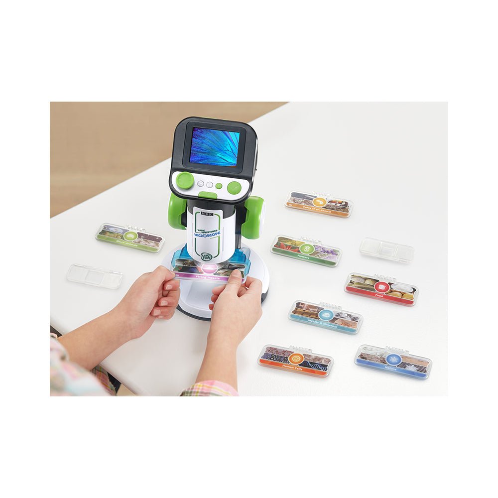 LeapFrog Magic Adventures Interactive Digital Microscope for Kids Science Discovery