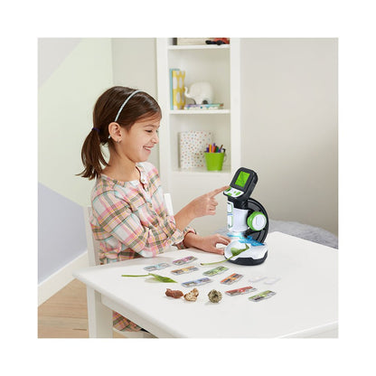 LeapFrog Magic Adventures Interactive Digital Microscope for Kids Science Discovery