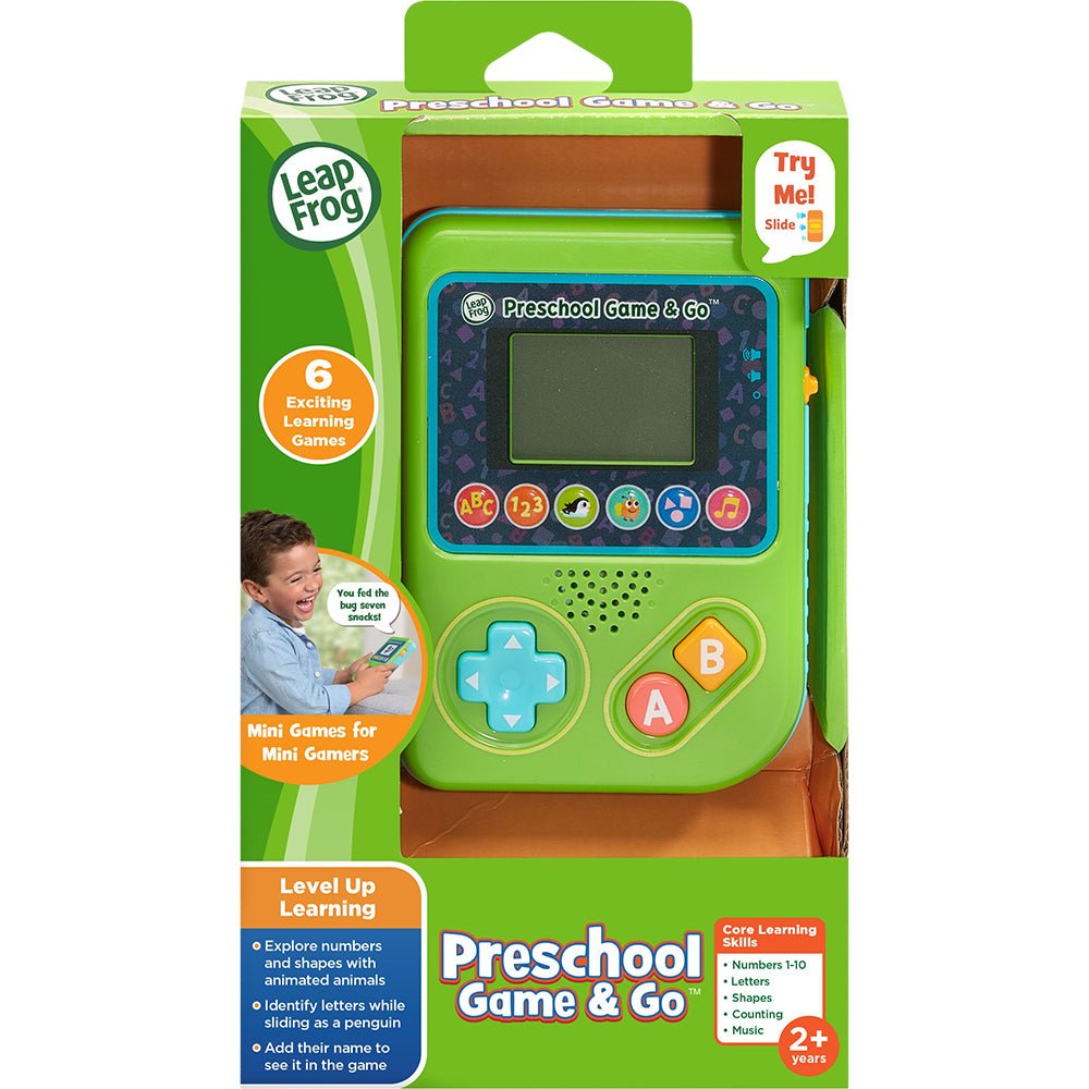 LeapFrog Preschool Game & Go Handheld Educational Toy for Toddlers