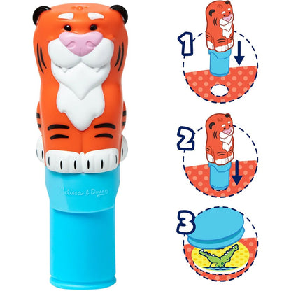 Melissa & Doug Sticker WOW! Tiger Activity Pad Set: 300 Safari Stickers Fun