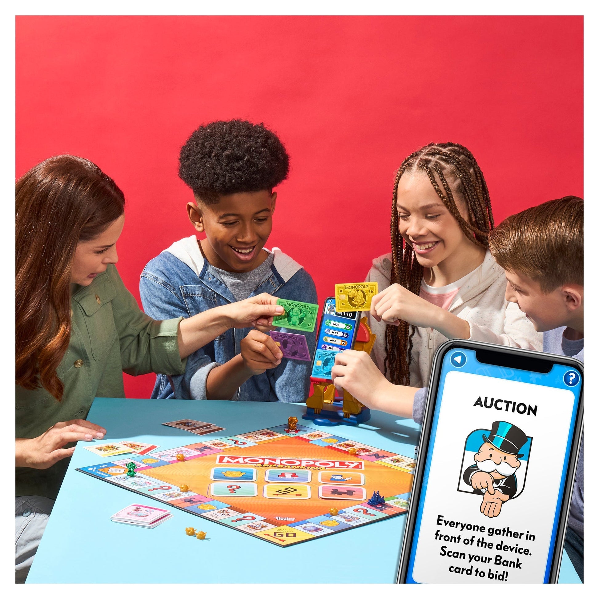 Monopoly App Banking Digital Board Game: Fast-Paced Family Fun for Ages 8+