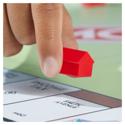 Monopoly Board Game: Classic Family Edition with Upgraded Tokens & Storage Tray