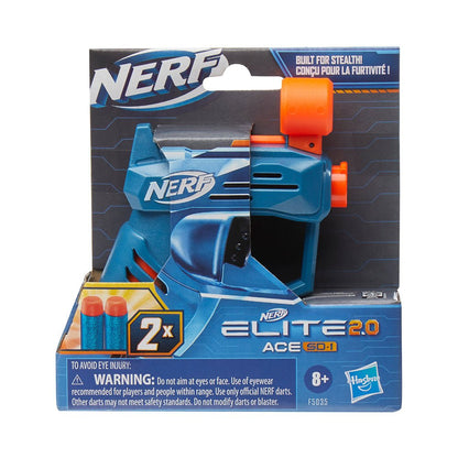 Nerf Elite 2.0 Ace SD-1 Compact Dart Blaster - Quick Reload, Stealth Fun