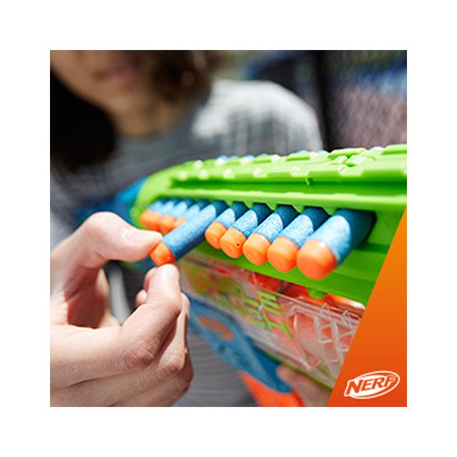 Nerf Elite 2.0 Double Punch Motorized Blaster with Rapid Alternating Barrels