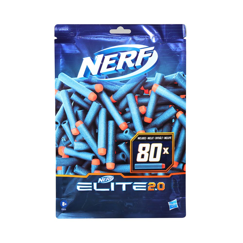 80-Dart NERF Elite 2.0 Official Foam Refill Pack - Ultimate Blaster Ammo