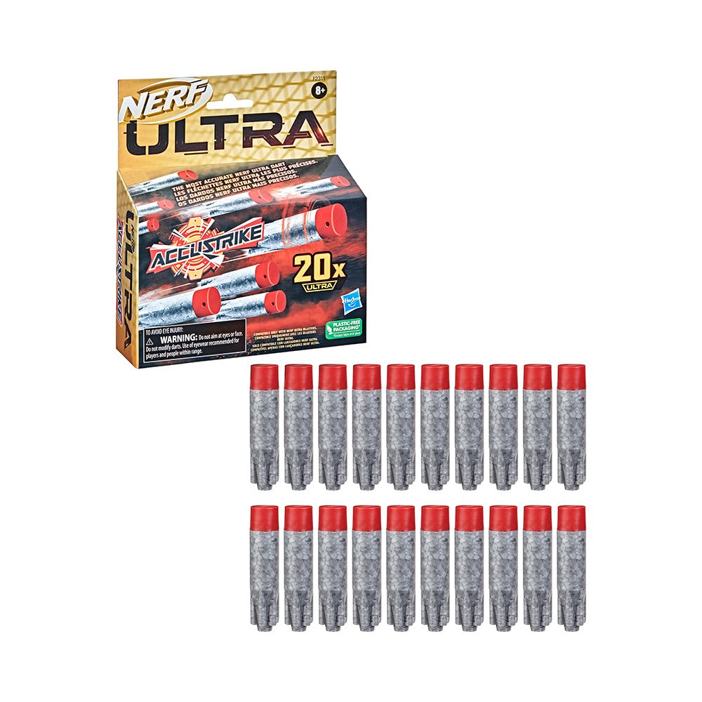 NERF Ultra Pinpoint Accuracy Darts Refill Pack - 20 AccuStrike for Blasters