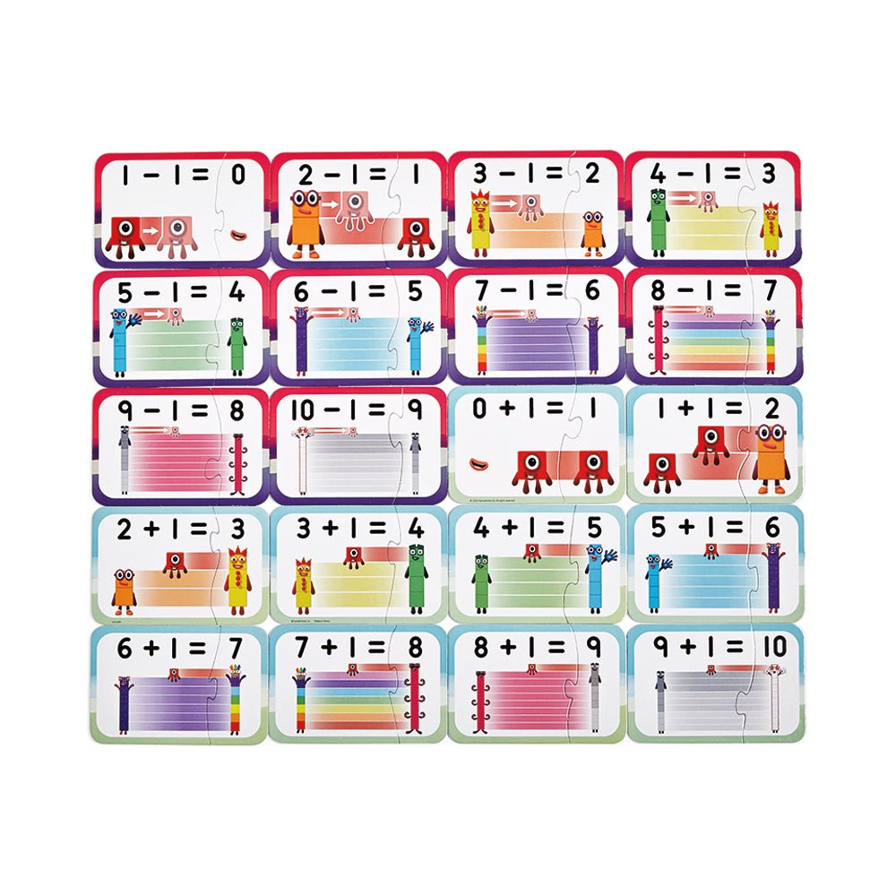 Numberblocks Fun Adding Subtracting Puzzle Set | Early Math Learning Toy for Kids