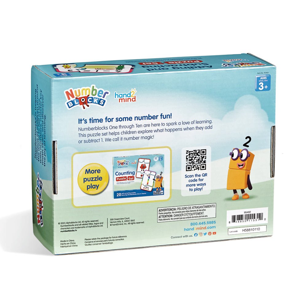 Numberblocks Fun Adding Subtracting Puzzle Set | Early Math Learning Toy for Kids