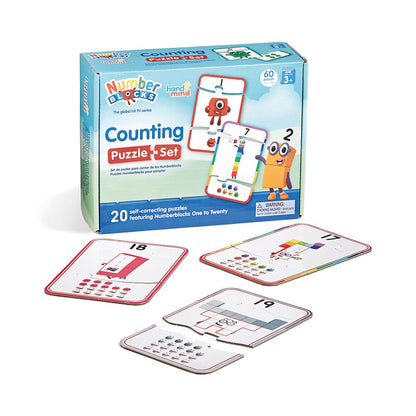 Numberblocks 1-20 Counting Puzzle Set: Engaging Early Math Learning Toy for Kids