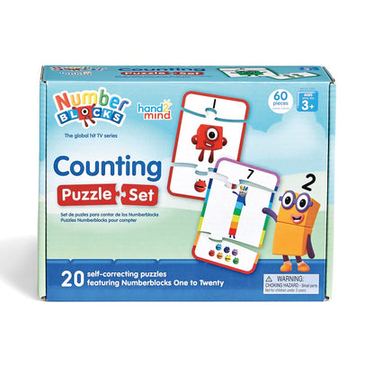 Numberblocks 1-20 Counting Puzzle Set: Engaging Early Math Learning Toy for Kids