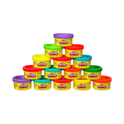 Play-Doh Party Bag: 15 Mini Cans, Vibrant Colors, Non-Toxic Modeling Compound