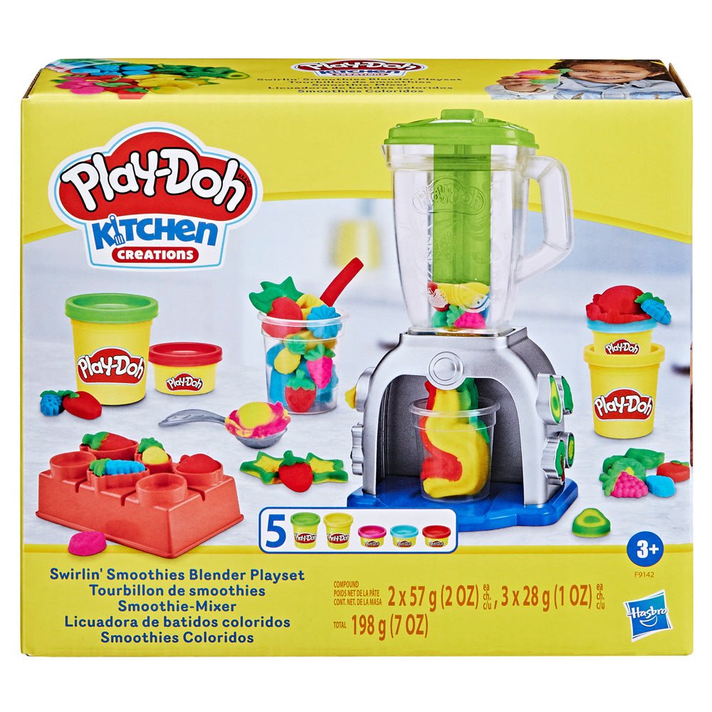 Play-Doh Swirlin' Smoothies Blender Playset Creative Toy Kitchen Fun for Kids