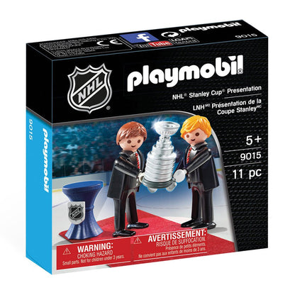 Playmobil NHL Stanley Cup Presentation Set: Hockey Champions Collectible Figures
