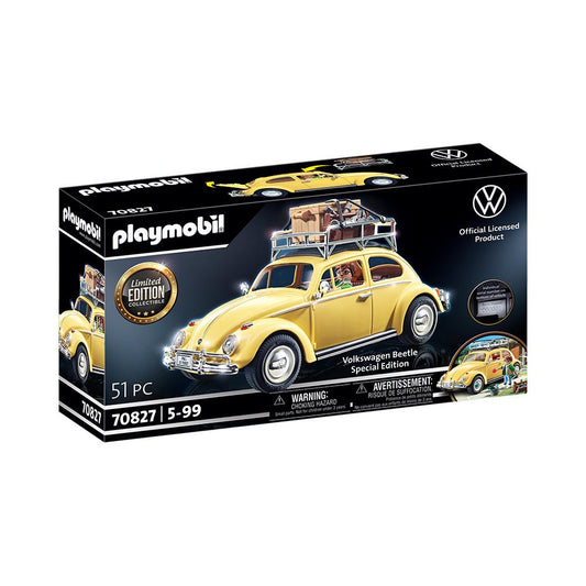Playmobil Volkswagen Beetle Special Edition Collectible Toy Car Set for Kids