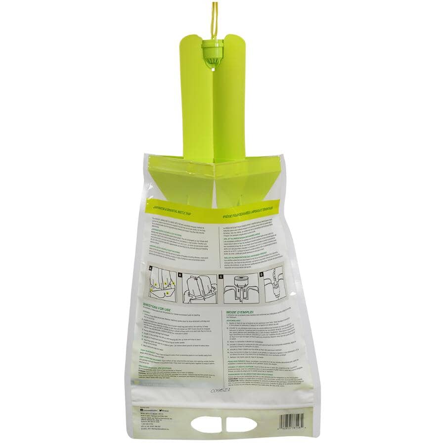 RESCUE One Season Japanese Beetle Trap: Effective Outdoor Garden Pest Control Solution