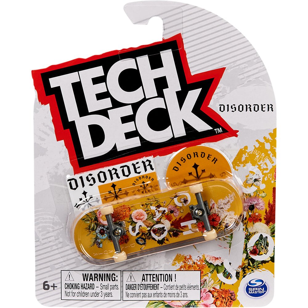 Tech Deck 96mm Fingerboard Skateboard Toy - Authentic Graphics - Collectible Mini Skateboards