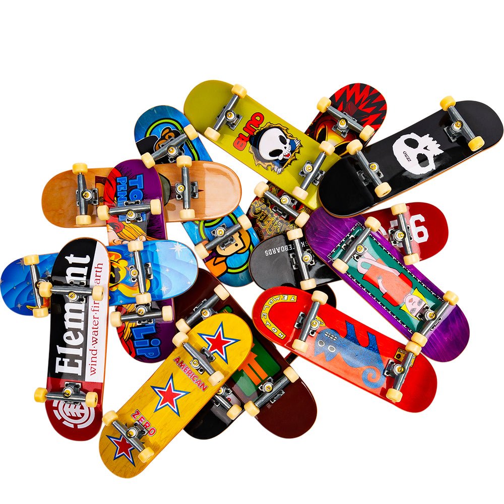 Tech Deck 96mm Fingerboard Skateboard Toy - Authentic Graphics - Collectible Mini Skateboards