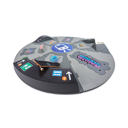 Tech Deck Authentic Fingerboard Turntable Skatepark Playset with Vehicle Figure