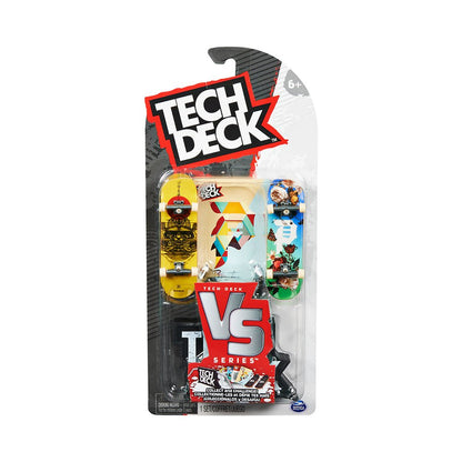 Tech Deck Versus Series Fingerboard 2-Pack with Street Obstacle and Cards