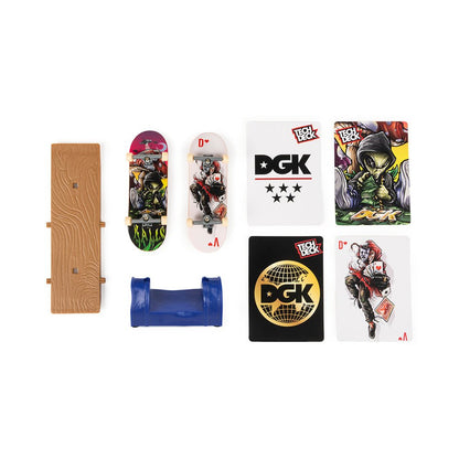 Tech Deck Versus Series Fingerboard 2-Pack with Street Obstacle and Cards