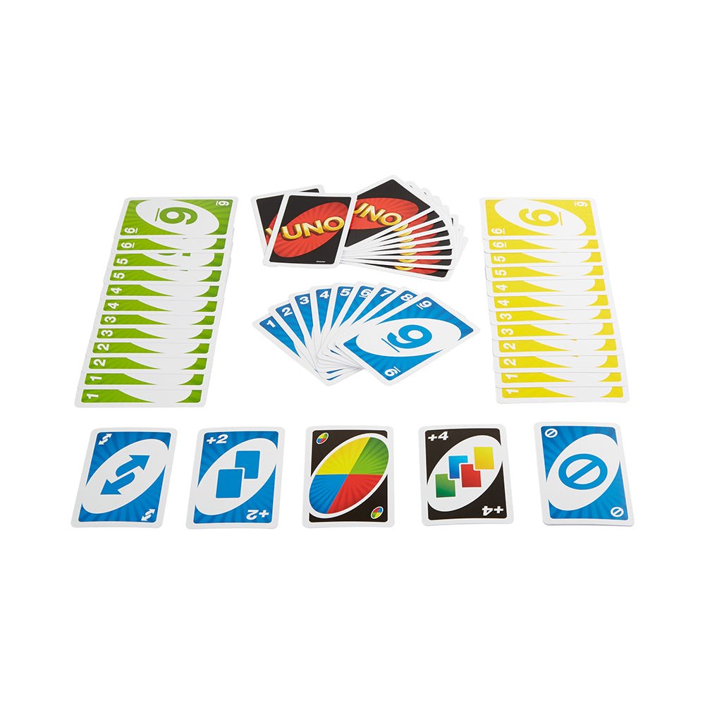 Classic UNO Card Game: Fast-Paced Family Fun for All Ages - 108 Cards