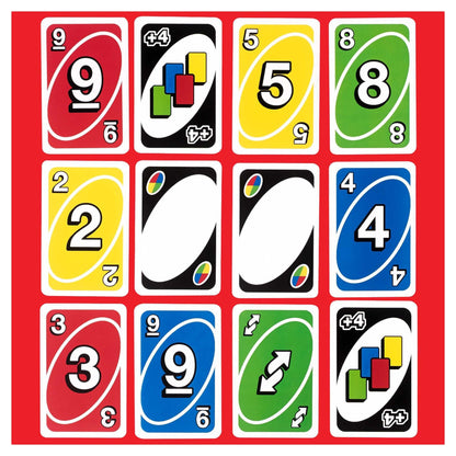 Giant UNO Family Card Game: Oversized Fun for All Ages, Colorblind Accessible