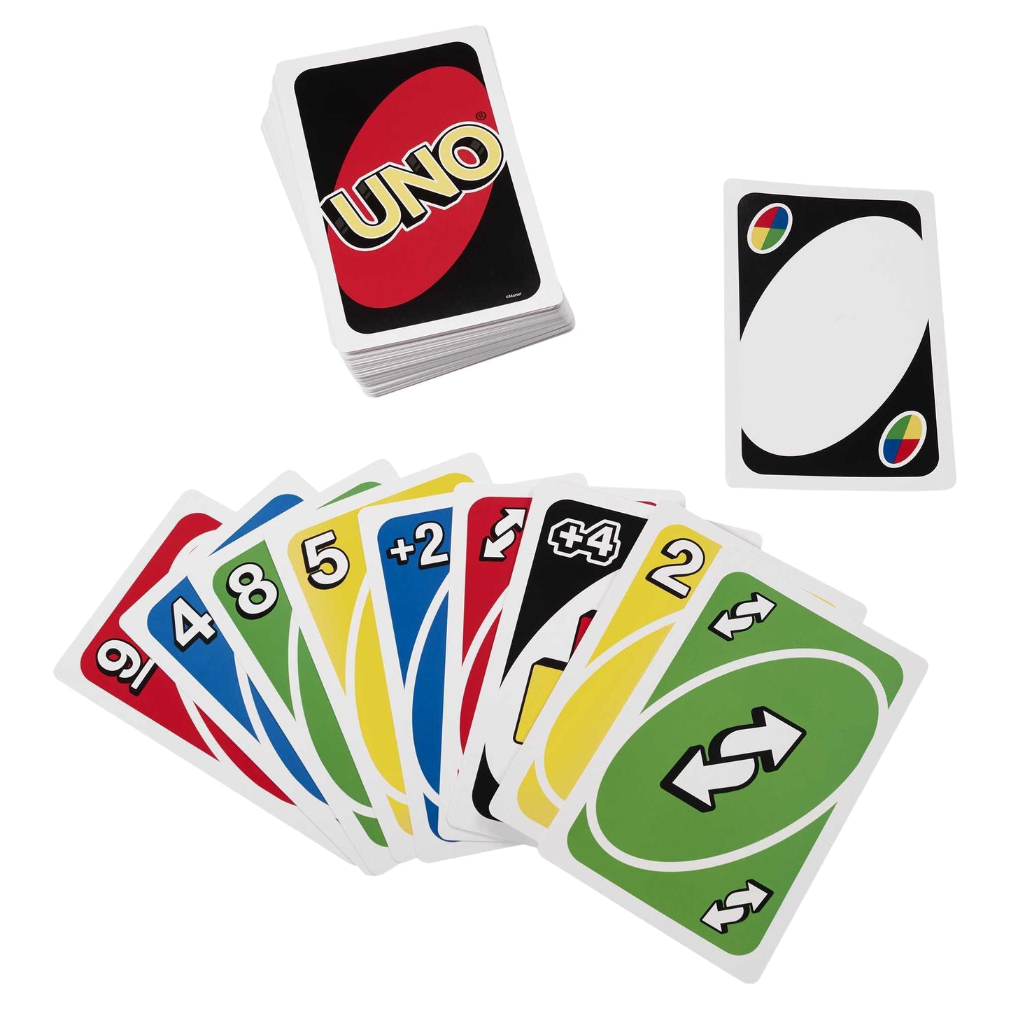 Giant UNO Family Card Game: Oversized Fun for All Ages, Colorblind Accessible