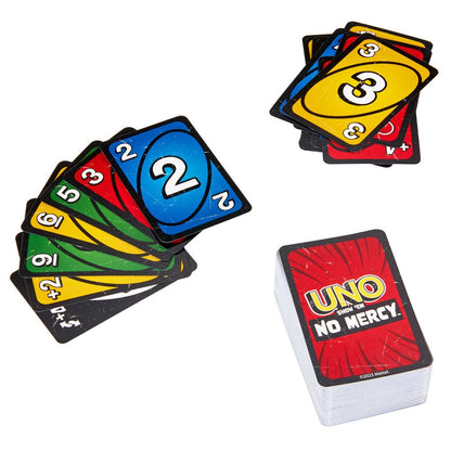 UNO No Mercy Card Game: Brutal Penalties, Stacking, Swapping, Ultimate Fun